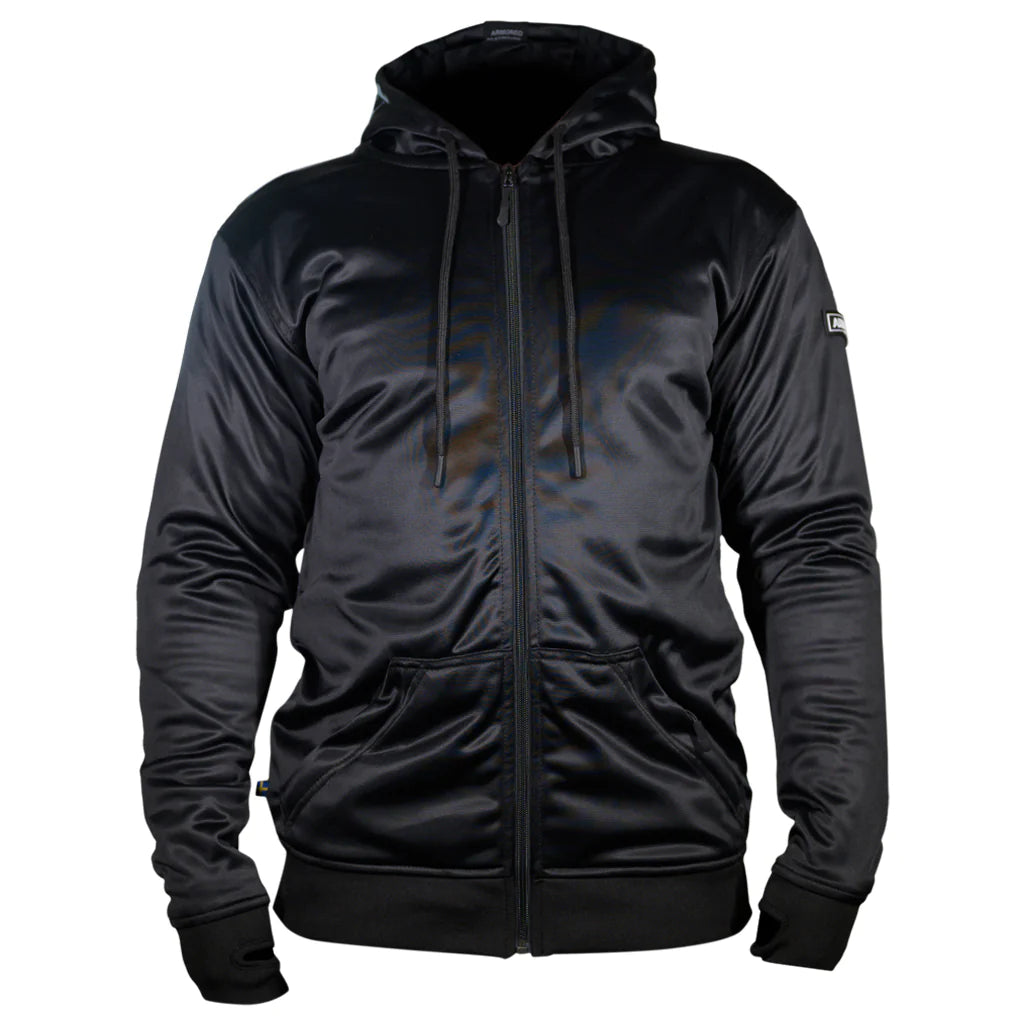 Lazyrolling Armored Performance Hoodie Black Non-Reflective / XL