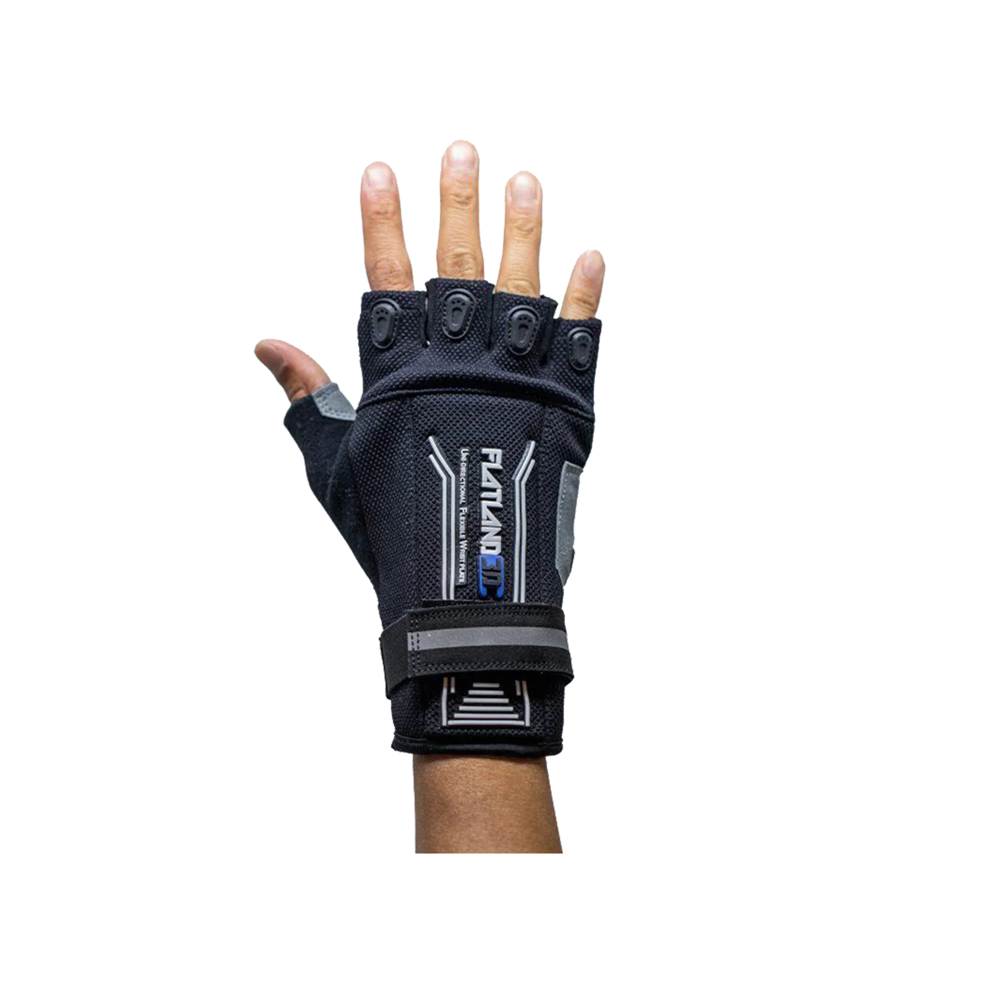 Flatland3D Fingerless Pro Protective E-Skate Gloves