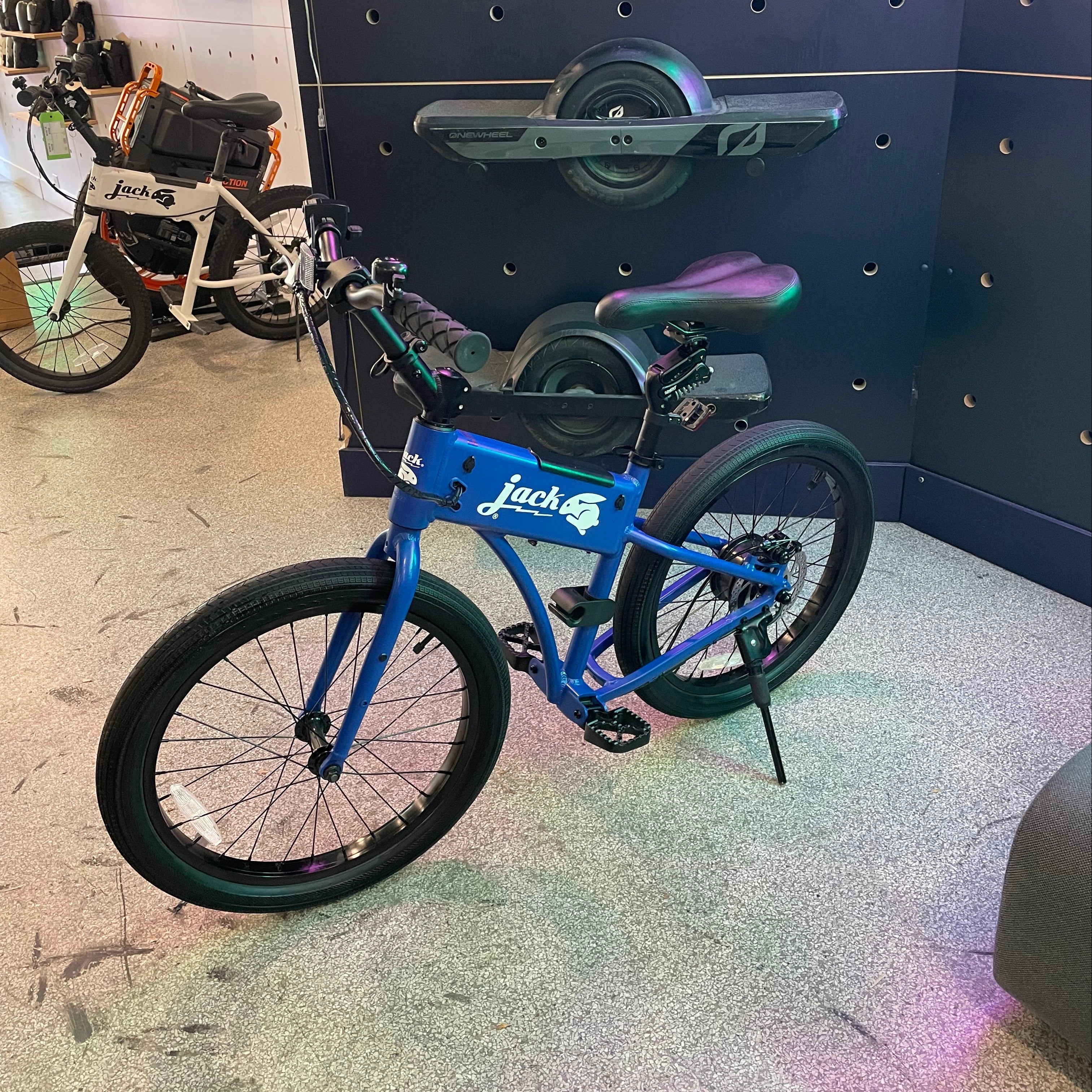 JackRabbit OG2 Micro eBike -Open Box- Blue
