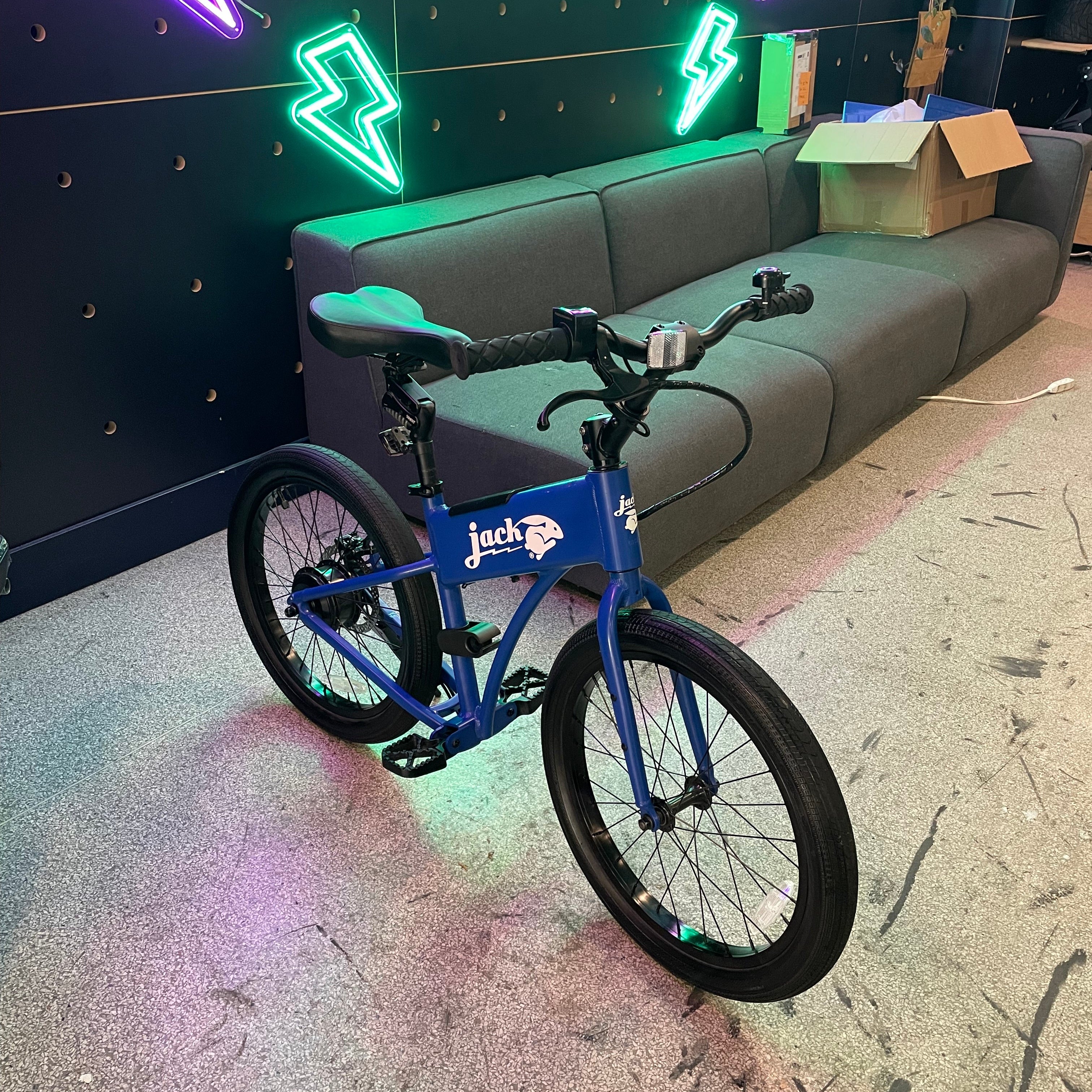 JackRabbit OG2 Micro eBike -Open Box- Blue