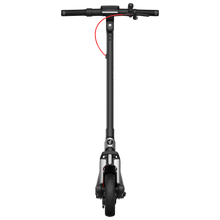 Black scooter on a white background