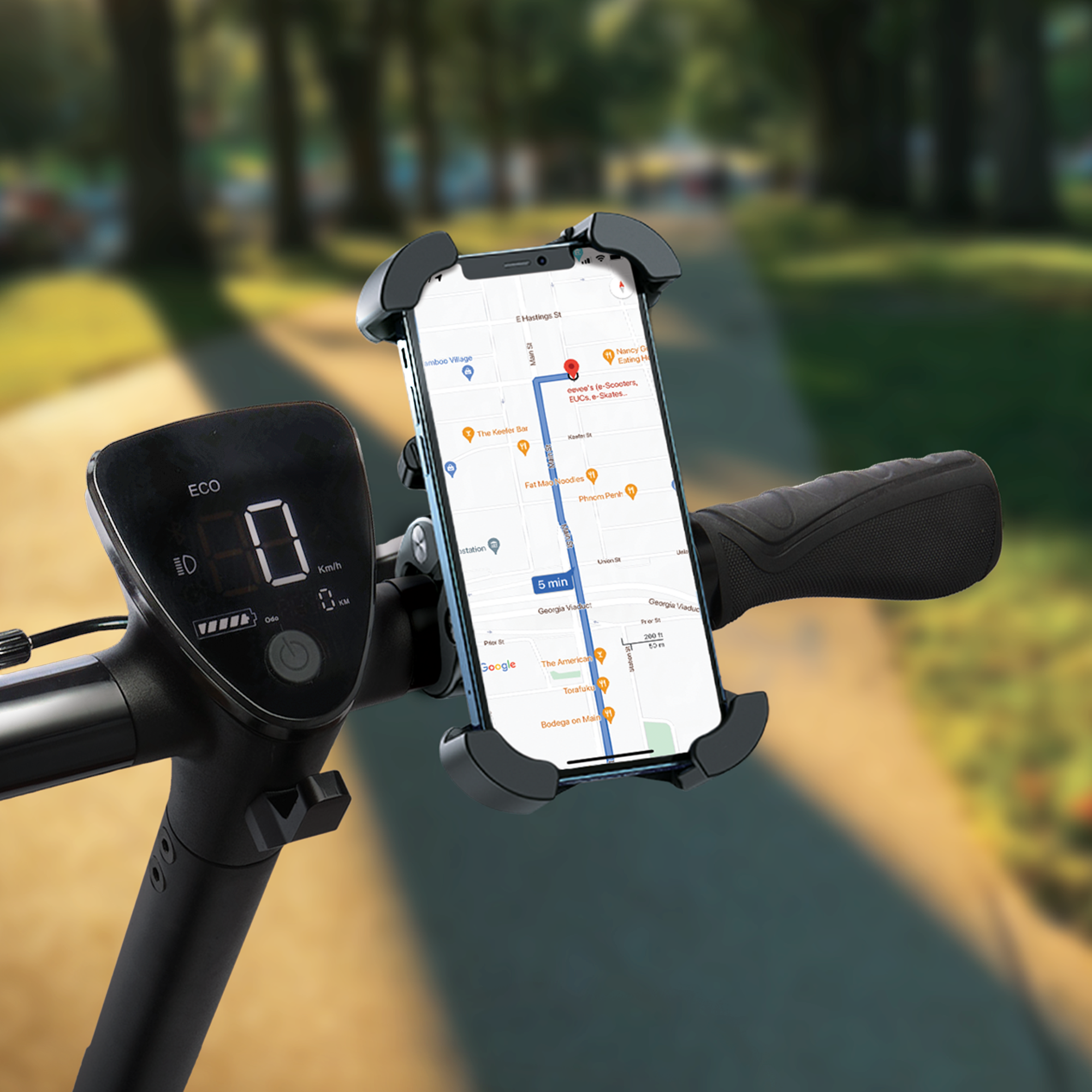 Shockproof Scooter & Bike Phone Mount