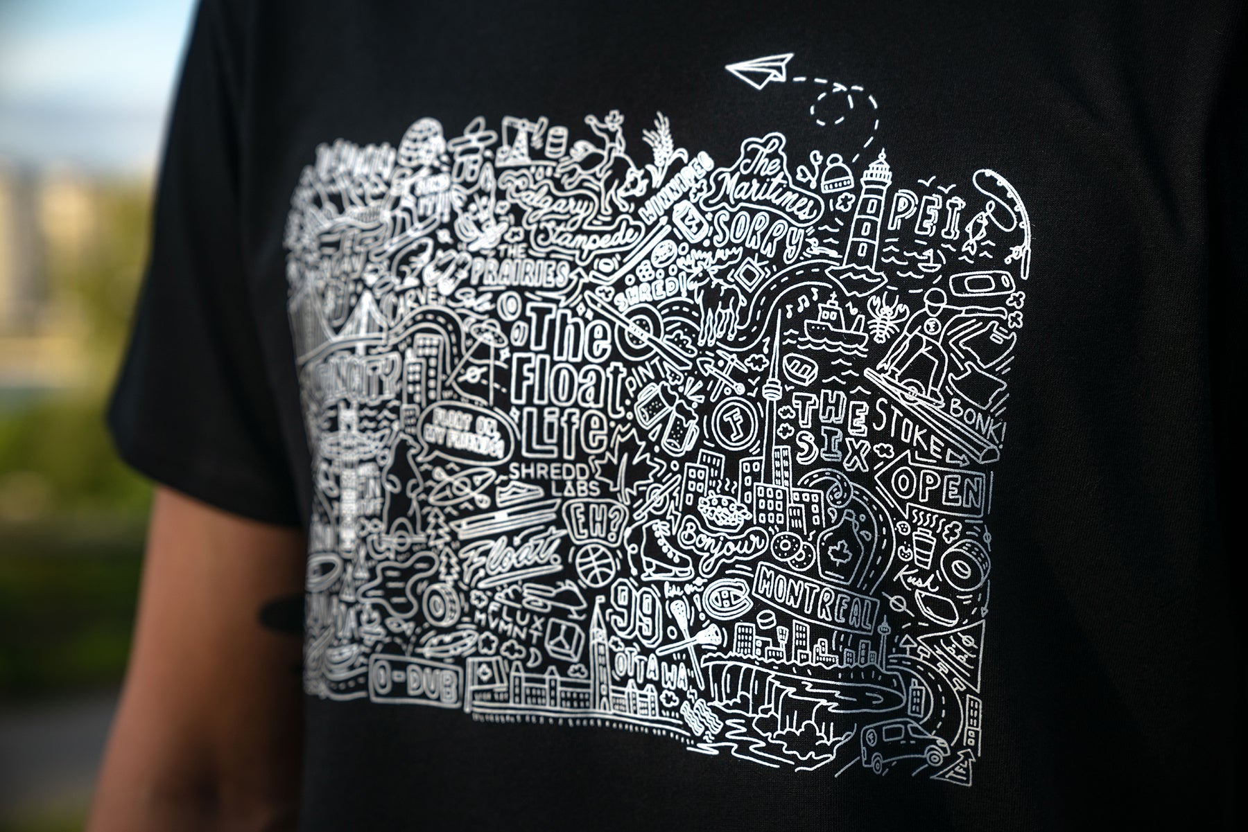 Float Canada Doodle Tee