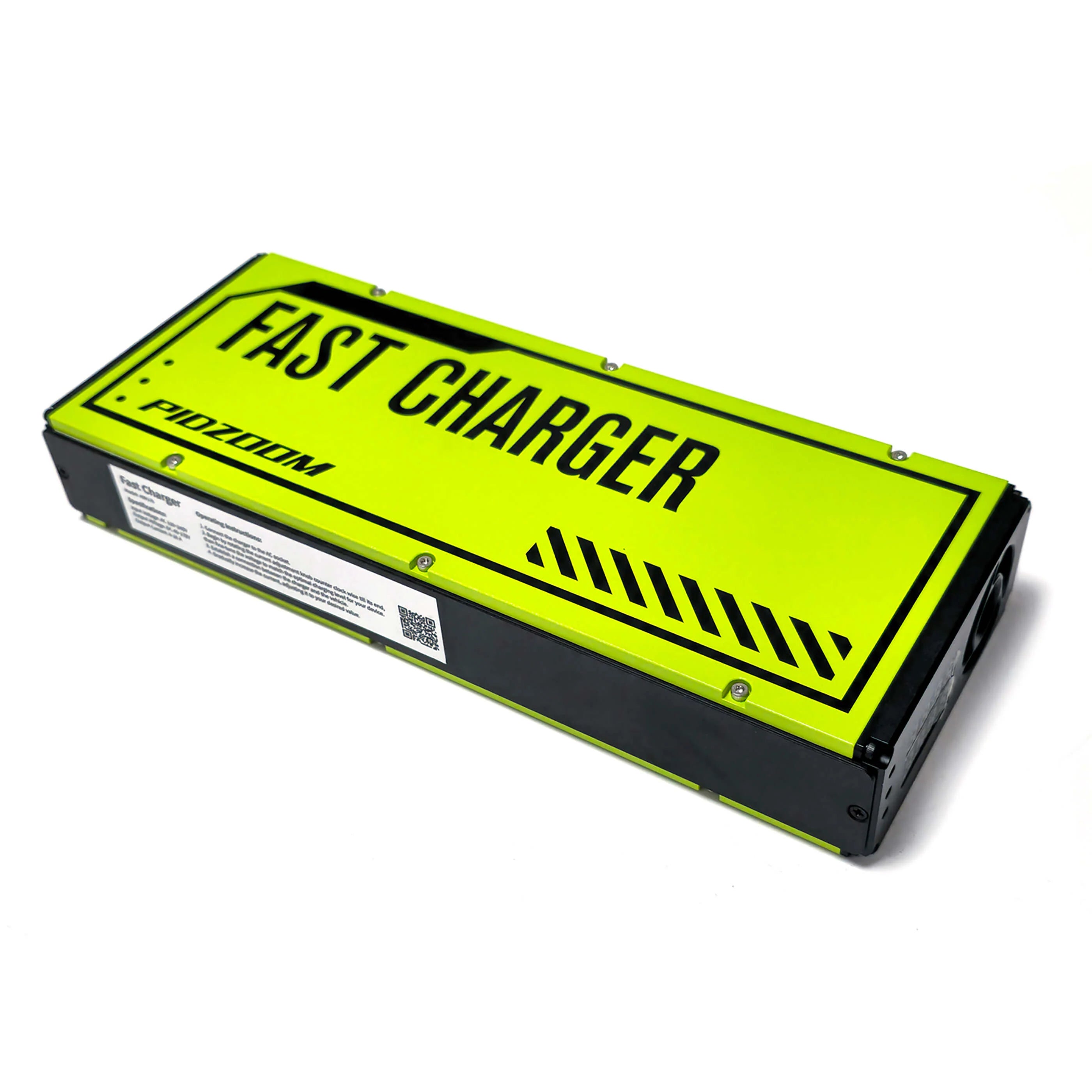 A PIDZOOM FAST CHARGER HW170W on its side showing off the logo